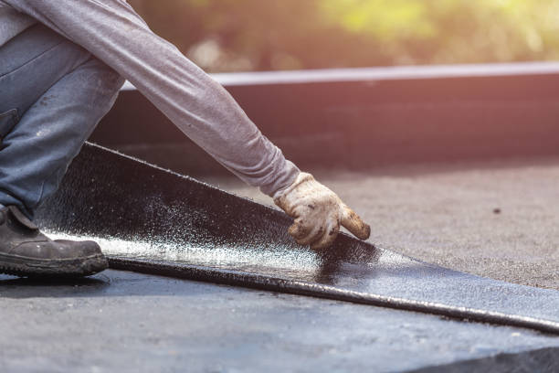 Professional Crawl Space Encapsulation technician working in Wellington, OH
